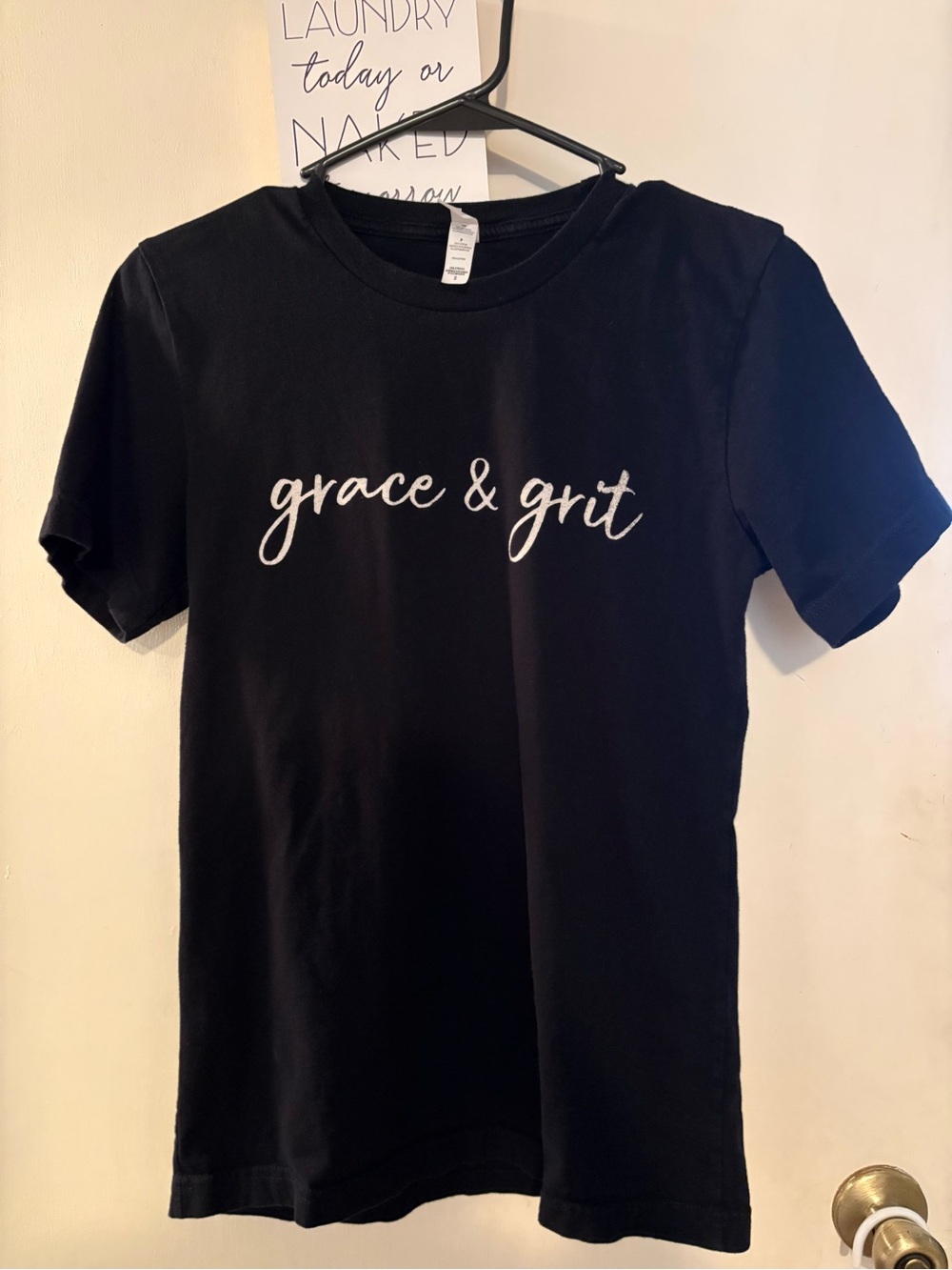 Grace & Grit Women’s Black Graphic Tee